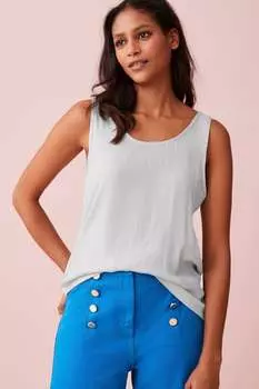 Футболка с декоративной фольгой спереди Next, серый