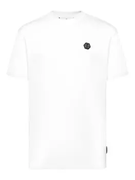 Футболка с декором Gothic Plein Philipp Plein, белый