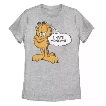 Футболка с дерзким рисунком Garfield I Hate Mondays для юниоров Licensed Character