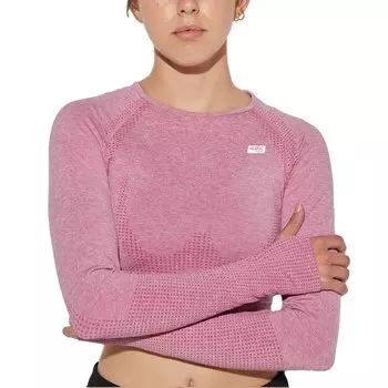 Футболка с длинным рукавом 42k Running Inspire, розовый