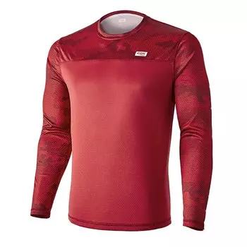 Футболка с длинным рукавом 42k Running Mimet, красный