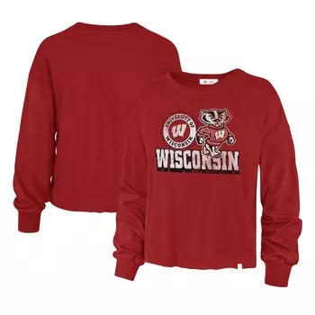 Футболка с длинным рукавом 47 Wisconsin Badgers, красный