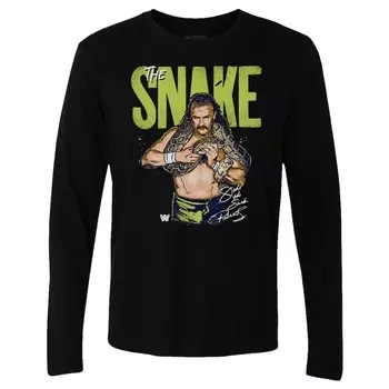Футболка с длинным рукавом 500 Level Jake The Snake Roberts, черный