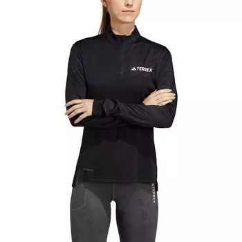 Футболка с длинным рукавом adidas Mt, черный