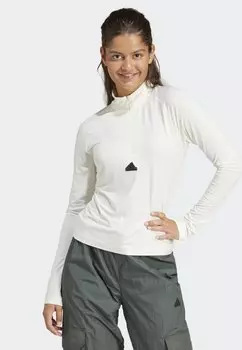 Футболка с длинным рукавом adidas Sportswear, крем