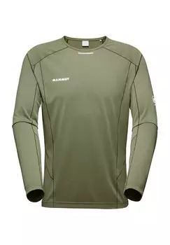 Футболка с длинным рукавом AENERGY FL Mammut, зеленый