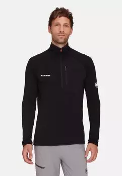 Футболка с длинным рукавом Aenergy Half Zip Mammut, черный