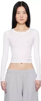 Футболка с длинным рукавом Alexander Wang, белый