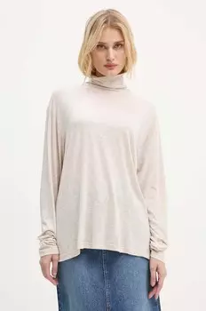 Футболка с длинным рукавом American Vintage, бежевый