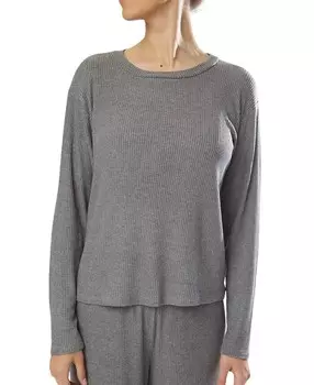 Футболка с длинным рукавом Andine London Женева, серый