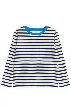 Футболка с длинным рукавом Arket, белый