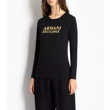 Футболка с длинным рукавом Armani Exchange 6RYT56_YJ8QZ, черный