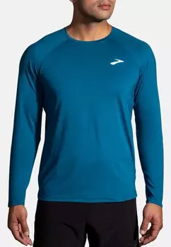Футболка с длинным рукавом Atmosphere Long Sleeve 2.0 Brooks, цвет dk ocean