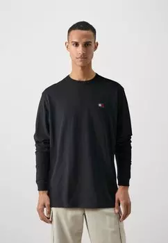 Футболка с длинным рукавом BADGE TEE Tommy Jeans, черный