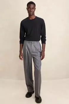 Футболка с длинным рукавом Banana Republic, черный