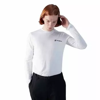 Футболка с длинным рукавом Berghaus Kanchenjunga Static, белый