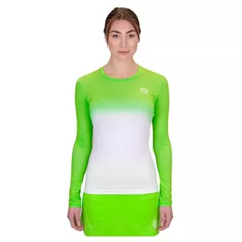 Футболка с длинным рукавом Bidi Badu Crew Gradiant, зеленый