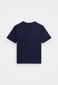Футболка с длинным рукавом BIG PONY COTTON JERSEY LONG-SLEEVE TEE Ralph Lauren, синий