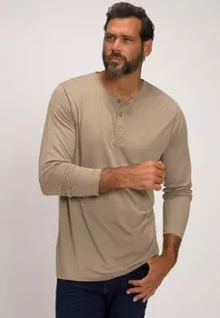 Футболка с длинным рукавом BIG TALL HENLEY TEE JP1880, песочный