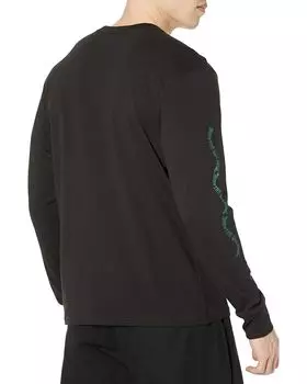 Футболка с длинным рукавом Billabong Throw Back Long Sleeve Tee, черный