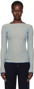 Футболка с длинным рукавом Blue Omato Baserange