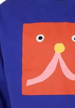 Футболка с длинным рукавом Bobo Choses, синий