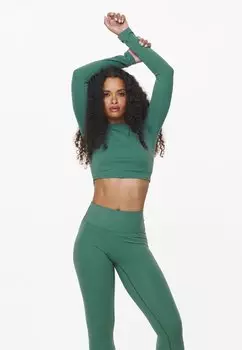 Футболка с длинным рукавом BOW SPORT LONGSLEEVE Pegador, зеленая