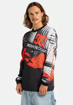 Футболка с длинным рукавом BURN OUT DC Shoes, оранжевый