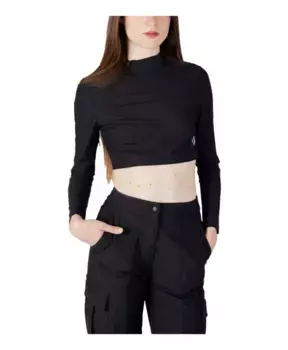 Футболка с длинным рукавом Calvin Klein Jeans, черный