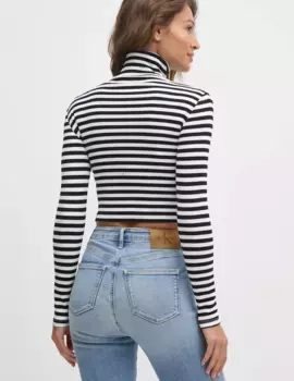 Футболка с длинным рукавом Calvin Klein Jeans, черный