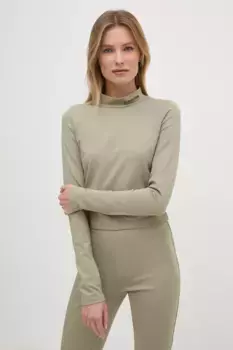 Футболка с длинным рукавом Calvin Klein Jeans, зеленый