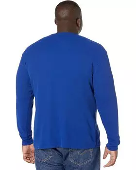 Футболка с длинным рукавом Champion Waffle Long Sleeve Tee, цвет Valiant Blue