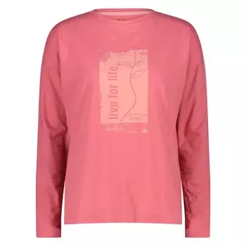 Футболка с длинным рукавом CMP 32U1476, розовый