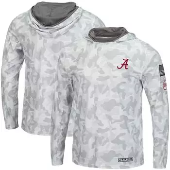 Футболка с длинным рукавом Colosseum Alabama Crimson Tide, камуфляж