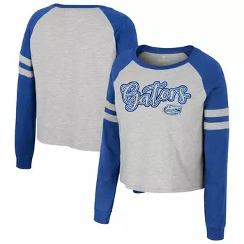 Футболка с длинным рукавом Colosseum Florida Gators, серый