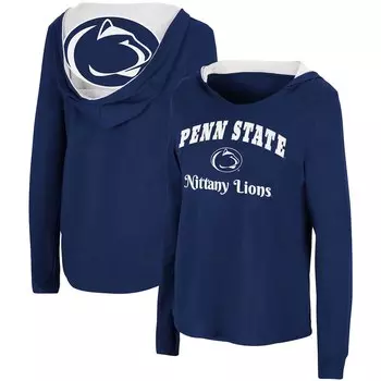 Футболка с длинным рукавом Colosseum Penn State Nittany Lions, нави