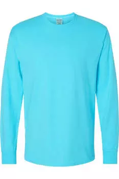 Футболка с длинным рукавом ComfortWash by Hanes Garment-Dyed, цвет freshwater