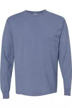 Футболка с длинным рукавом ComfortWash by Hanes Garment-Dyed, цвет saltwater