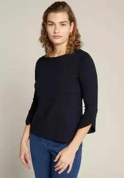 Футболка с длинным рукавом Con Volant A Fondo Manica Elena Mir, синий