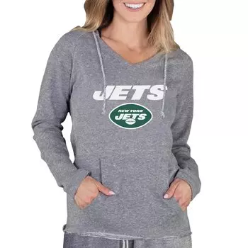 Футболка с длинным рукавом Concepts Sport New York Jets, серый