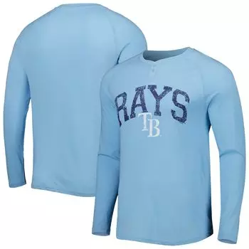 Футболка с длинным рукавом Concepts Sport Tampa Bay Rays, синий