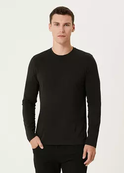 Футболка с длинным рукавом Corneliani, черный