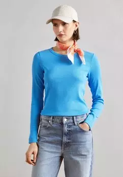 Футболка с длинным рукавом Crew Esprit, синий