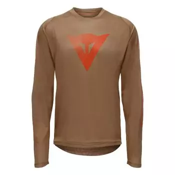 Футболка с длинным рукавом Dainese Bike Aer, коричневый