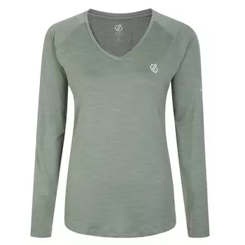 Футболка с длинным рукавом Dare2B Discern, зеленый