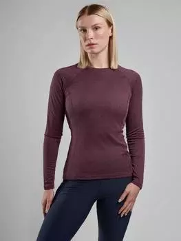 Футболка с длинным рукавом dart Montane, цвет Mulberry