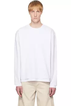 Футболка с длинным рукавом Deceptae Heliot Emil, белый