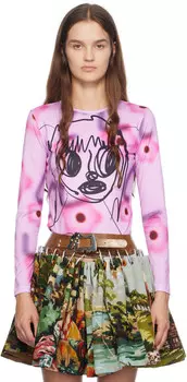 Футболка с длинным рукавом для девочек Cl Chopova Lowena