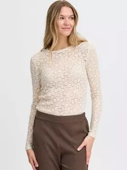 Футболка с длинным рукавом для фрио 1 Fransa, бежевый