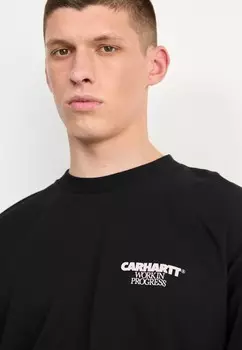 Футболка с длинным рукавом DUCKS Carhartt WIP, черный